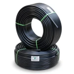 أنابيب HDPE PE 100 ضغط 10 بار قطر خارجي 90 مم سمك 5.4 مم لون أسود | نيبروبلاست