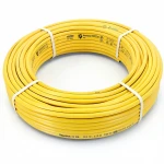 أنابيب HDPE نيبروبلاست PE 100 ضغط 12.5 بار قطر خارجي 32 مم سمك 2.4 مم لون أصفر 