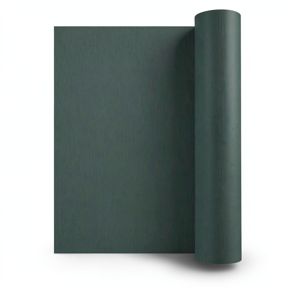 German Wall Decoration Wallpaper Dark Green, 10m x 0.73m, Model 517552