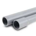 UPVC Pipes Schedule 80 Size 2 Inch Thickness 5.54 mm Gray Color
