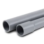 UPVC Pipes Schedule 80 Size 3 Inch Thickness 7.62 mm Gray