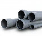 UPVC Pipes Plasco Brand Nominal Pressure 6  Outside Diameter 50 mm Thickness 1.8 mm Gray Colour