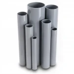 UPVC Pipes Modern Technology Nominal Pressure 12 Bar Outside Diameter 48.1 mm Thickness 2.5 mm Gray Colour