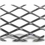 Hot Rolled (Black) Steel Expanded Metal Mesh   Thickness 1.4 mm Width 2.44  meter Length 5 meter | Bait Al Tatawor Company