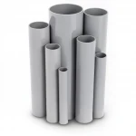 UPVC Pipes Modern Technology Nominal Pressure 12 Bar Outside Diameter 48.4 mm Thickness 3 mm Gray Colour