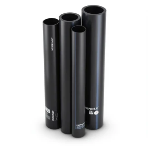 أنابيب HDPE PE 100 ضغط 10 بار قطر خارجي 200 مم سمك 11.9 مم لون اسود | نيبروبلاست