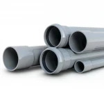 مواسير UPVC بلاسكو ضغط 6 بار  قطر خارجي 400 مم سمك 11.7 مم لون رمادي