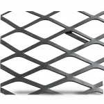 Hot Rolled (Black) Steel Expanded Metal Mesh   Thickness 1.8 mm Width 2.44  meter Length 5 M | Bait Al Tatawor Company