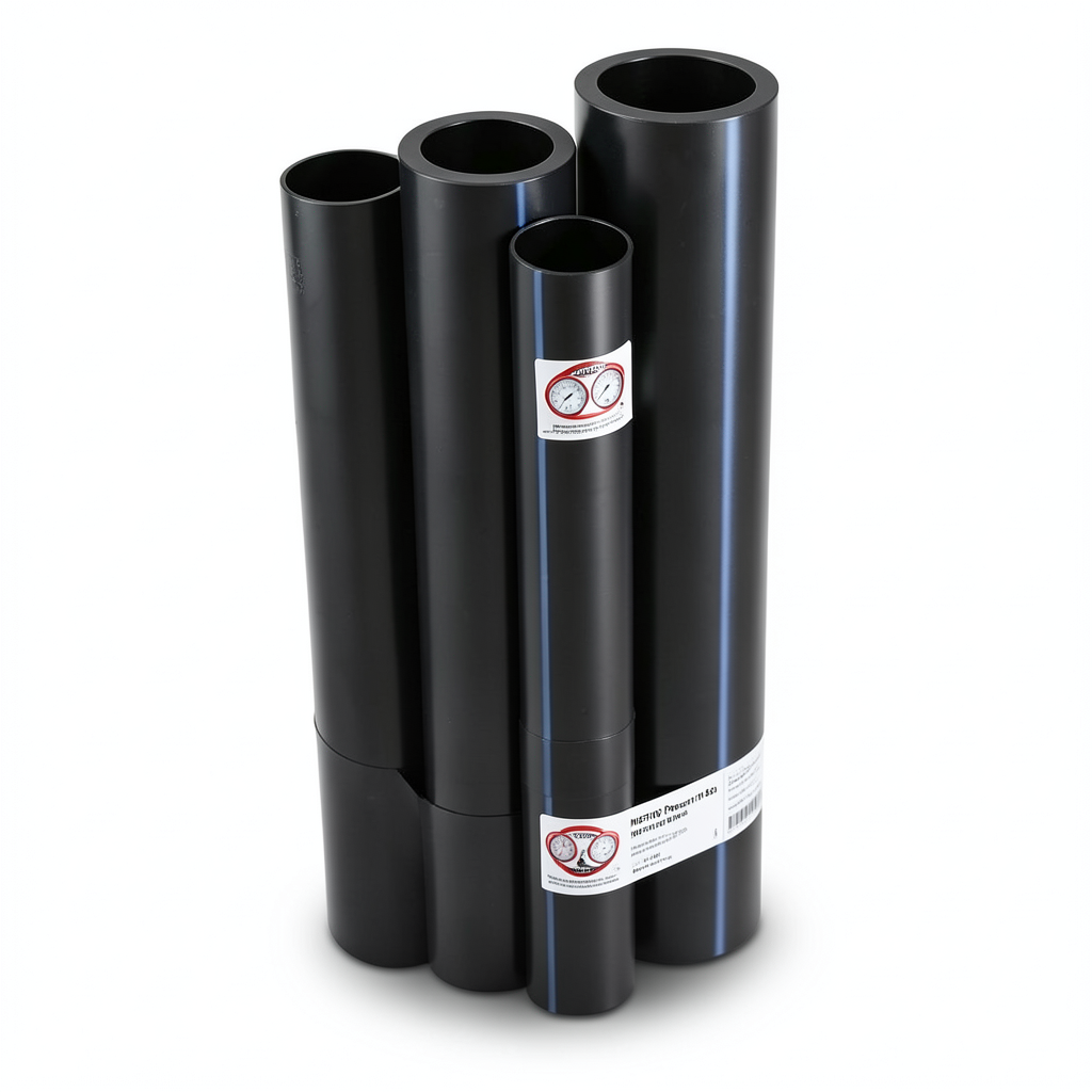HDPE Pipes PE 100 Pressure 10 Bar Outside Diameter 250 mm Thickness 14.8 mm Black | NEPROPLAST