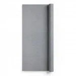 Plain Italian wallpaper, gray color, length 10 m, width 1.06 m, model 97211