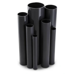 UPVC Pipes 11 Bar Pressure 8 Inch Size Thickness 8.43 mm Black