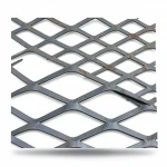 Hot Rolled (Black) Steel Expanded Metal Mesh   Thickness 2.3 mm Width 2.44  M Length 5 meter | Bait Al Tatawor Company