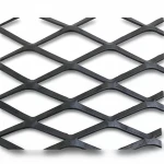 Hot Rolled (Black) Steel Expanded Metal Mesh   Thickness 1.4 mm Width 2.44  meter Length 3 meter | Bait Al Tatawor Company