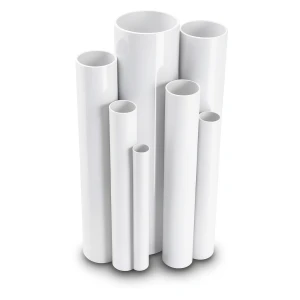 UPVC Pipes 13.8 Bar Pressure 8 Inch Size 10.41 mm Thickness White