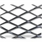 Hot Rolled (Black) Steel Expanded Metal Mesh   Thickness 1.5 mm Width 2.44  meter Length 3 meter | Bait Al Tatawor Company