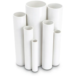 UPVC Pipes 8 Inch Thickness 12.90 mm Pressure 17.2 Bar White