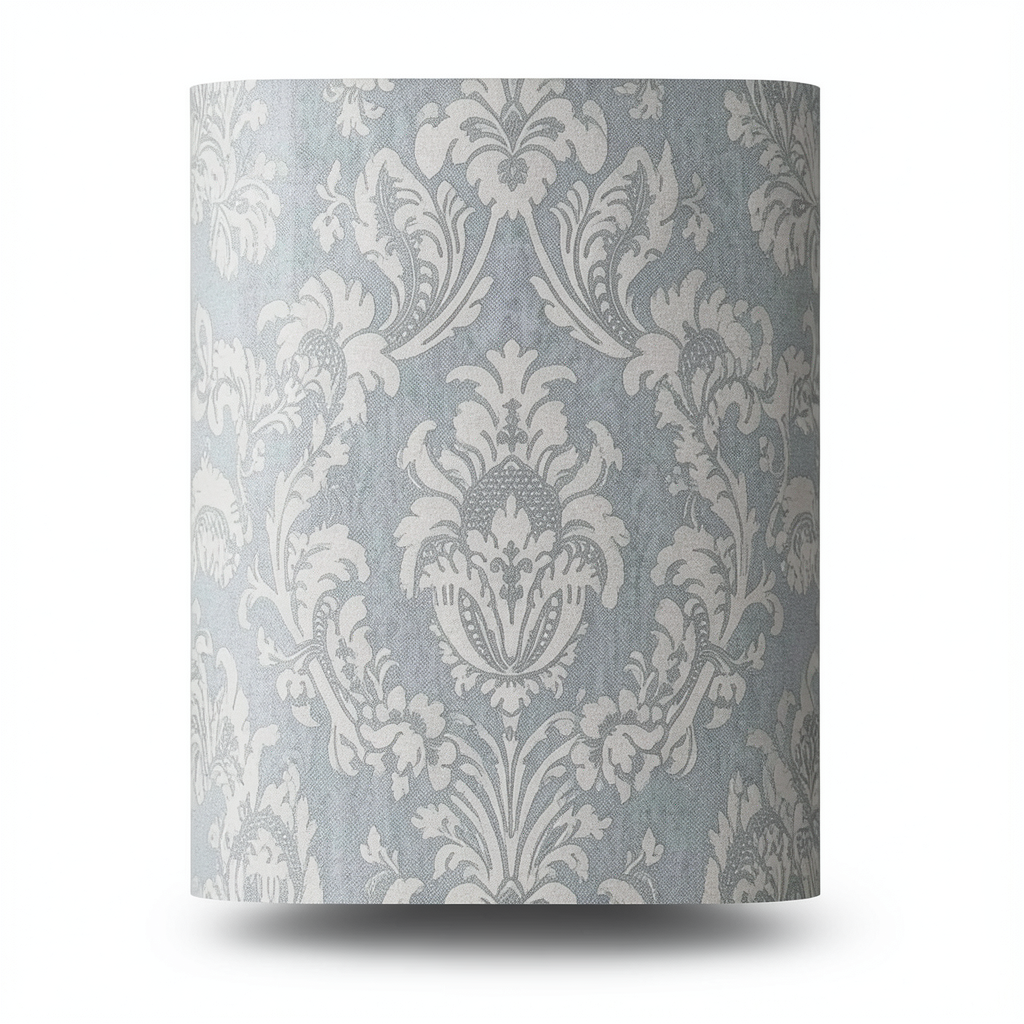 Italian Wallpaper 10m x 0.53m Gray Color, Model 63024