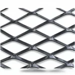 Hot Rolled (Black) Steel Expanded Metal Mesh   Thickness 1.8 mm Width 2.44  meter Length 3 meter | Bait Al Tatawor Company