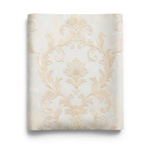 Italian Classic Wallpaper 10m x 1.06m Light Beige, Model 83602