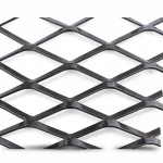 Hot Rolled (Black) Steel Expanded Metal Mesh   Thickness 1.8 mm Width 2.44  meter Length 4 meter | Bait Al Tatawor Company