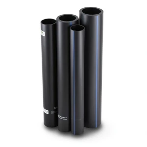 أنابيب HDPE نيبروبلاست PE 100 ضغط 10 بار قطر خارجي 315 مم سمك 18.7 مم لون أسود | نيبروبلاست