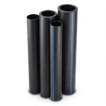 أنابيب HDPE PE 100 ضغط 10 بار قطر خارجي 400 مم سمك 23.7 مم لون أسود | نيبروبلاست