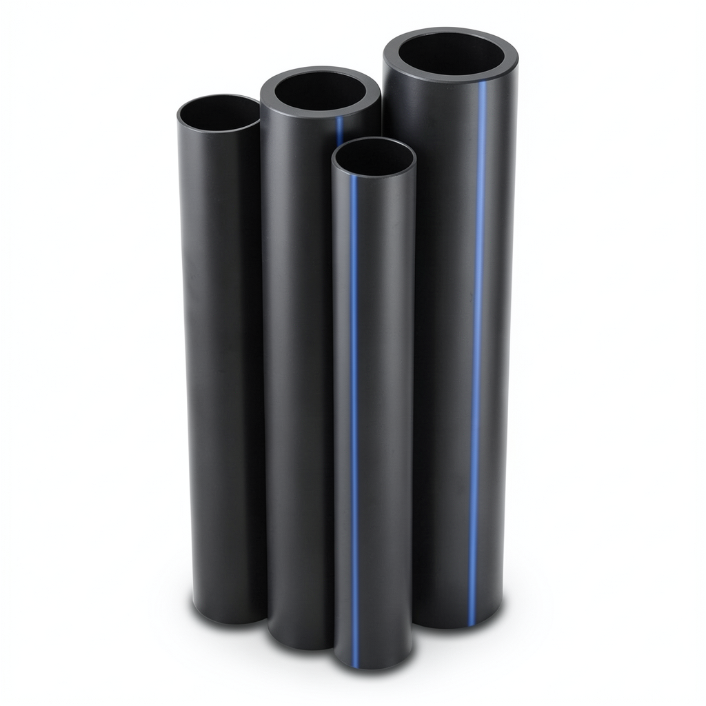 أنابيب HDPE PE 100 ضغط 10 بار قطر خارجي 400 مم سمك 23.7 مم لون أسود | نيبروبلاست