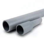 UPVC Pipes sewage/Drainage System National Nominal Pressure 10 Bar Outside Diameter 225 mm Thickness 8.6 mm Gray Colour