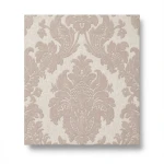 Italian Wall Covering 10m x 0.53m Light Brown, Model 63013