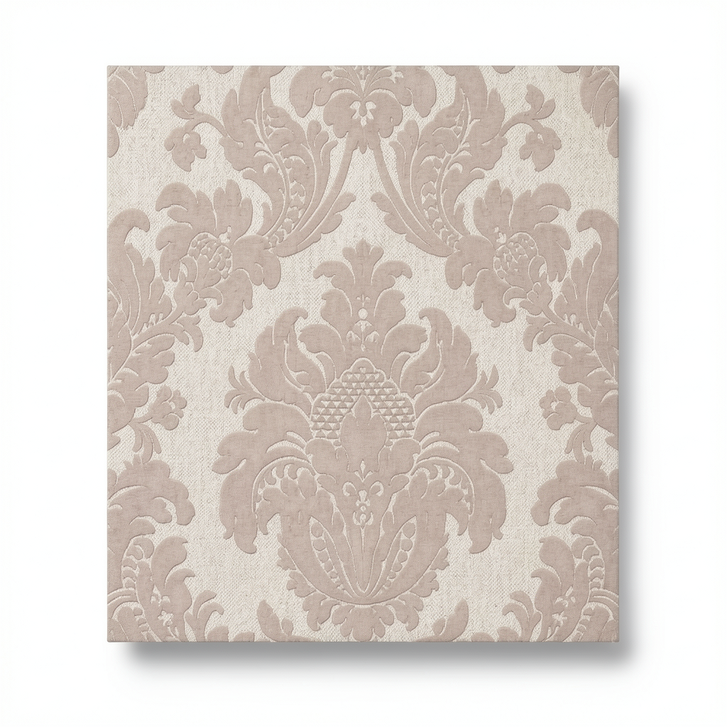 Italian Wall Covering 10m x 0.53m Light Brown, Model 63013