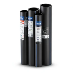 HDPE Pipes PE 100 Pressure 10 Bar Outside Diameter 500 mm Thickness 29.7 mm Black | NEPROPLAST