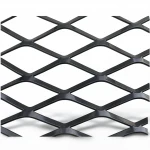 Hot Rolled (Black) Steel Expanded Metal Mesh   Thickness 1.7 mm Width 2.44  meter Length 5 meter | Bait Al Tatawor Company