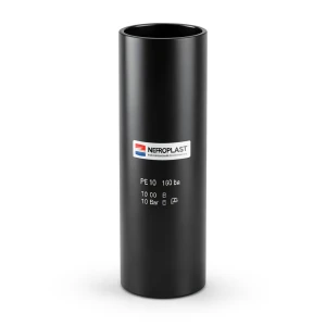 أنابيب HDPE PE 100 ضغط 10 بار قطر خارجي 630 مم سمك 37.4 مم لون أسود | نيبروبلاست