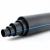 HDPE Plastic Pipe  Nominal Pressure 8 Bar [PE 80] OD 315 mm  SDR 17  Color Black with Blue Stripes | Almona Factory