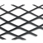 Hot Rolled (Black) Steel Expanded Metal Mesh   Thickness 1.2 mm Width 2.44  meter Length 6 meter | Bait Al Tatawor Company