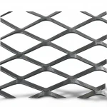 Hot Rolled (Black) Steel Expanded Metal Mesh   Thickness 1.4 mm Width 2.44  meter Length 6 meter | Bait Al Tatawor Company