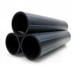 مواسير HDPE نيبروبلاست PE 100 ضغط 12.5 بار قطر خارجي 280 مم سمك 20.6 مم لون اسود