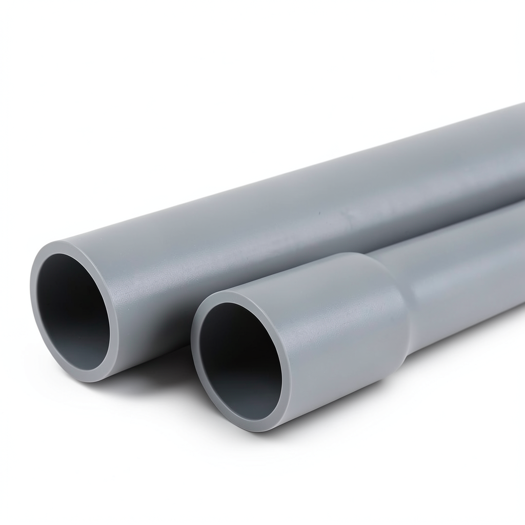 UPVC Pipes Sewage/Drainage System Nominal Pressure 20 Bar Outside Diameter 160 mm Thickness 11.8 mm Gray