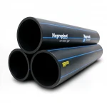 Neproplast HDPE Pipes PE 100 Pressure 12.5 Bar Outside Diameter 355 mm Thickness 26.1 mm Color Black