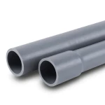 UPVC Pipes Sewage Drainage System Nominal Pressure 20 Bar 180 mm OD 13.3 mm Thickness Gray