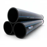 مواسير HDPE نيبروبلاست PE 100 ضغط 12.5 بار قطر خارجي 355 مم سمك 26.1 مم لون اسود