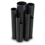 مواسير UPVC ضغط 12 بار قطر خارجي 21.5 مم سمك 1.7 مم لون اسود