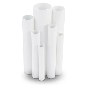 مواسير UPVC ضغط 15 بار قطر خارجي 21.2 مم سمك 1.7 مم لون أبيض