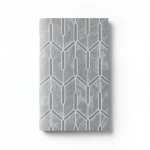 Italian modern wall covering, size 10m x 0.73m, gray color, model 44835