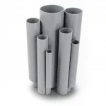 UPVC Pipes Modern Technology  Nominal Pressure 9 Bar Outside Diameter 75 mm Thickness 3 mm Gray Colour