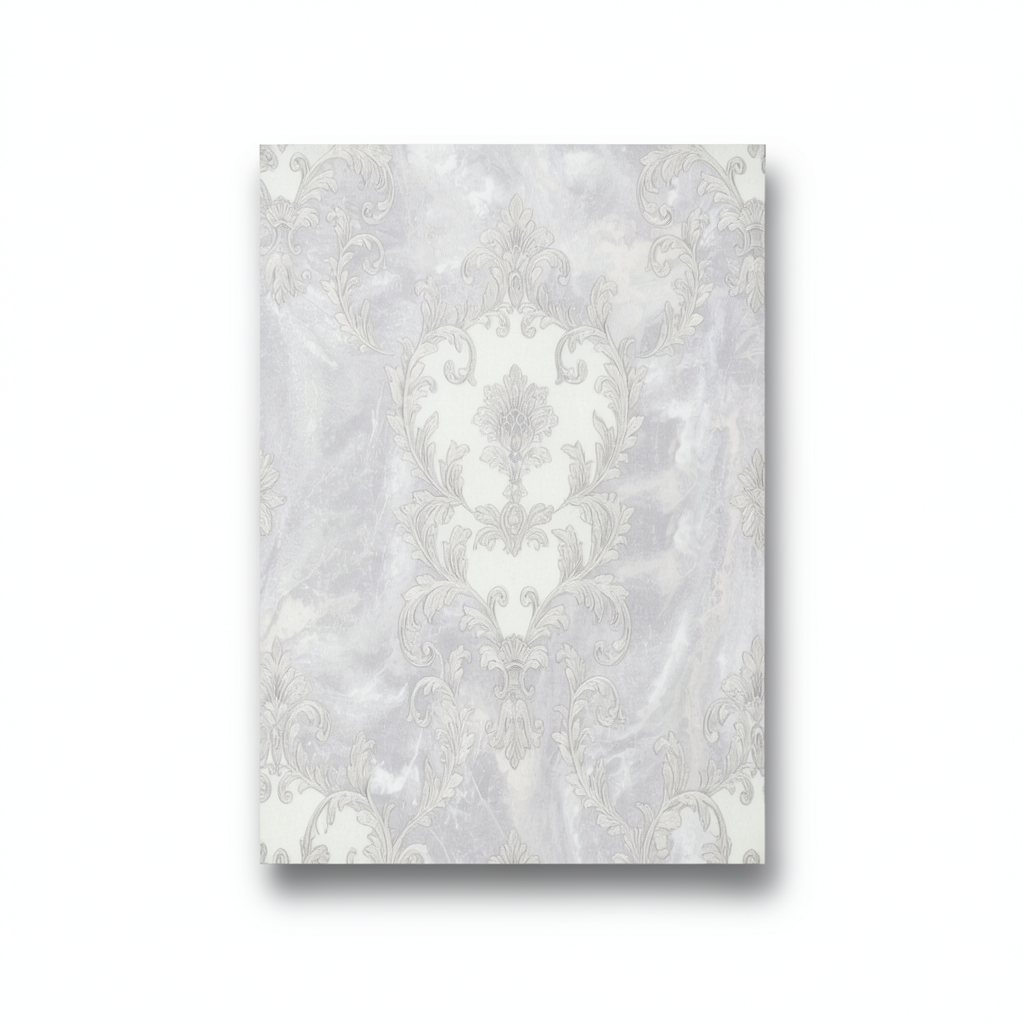 Italian Classic Wall Covering 10m x 1.06m Pale Gray, Model 83603