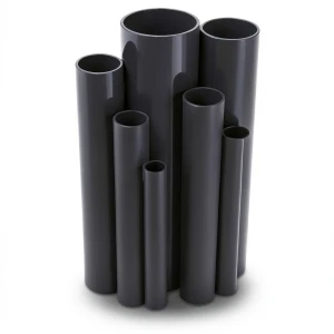 مواسير UPVC ضغط 32 بار قطر خارجي 21.2 مم سمك 2.8 مم لون اسود