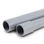 UPVC Pipes Sewage/Drainage System Nominal Pressure 20 Bar 32 mm OD 2.9 mm Thickness Gray