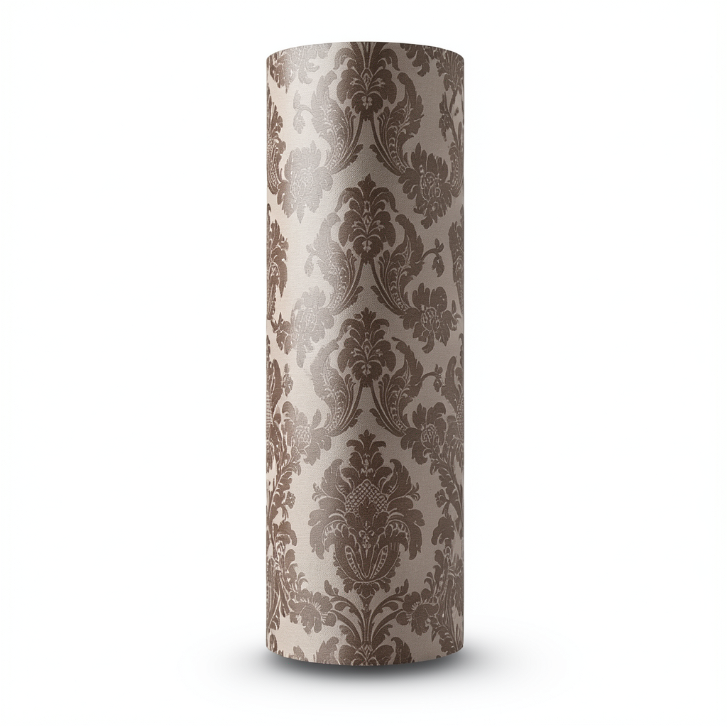 Italian Wallpaper Brown Color 10m x 0.53m, Model 63027