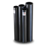 HDPE Pipes PE 100 Pressure 10 Bar Outside Diameter 280 mm Thickness 16.6 mm Black | NEPROPLAST
